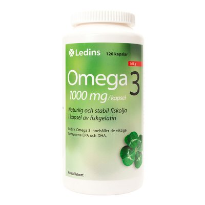 Ledins Omega 3 1000 mg 120 kapslar