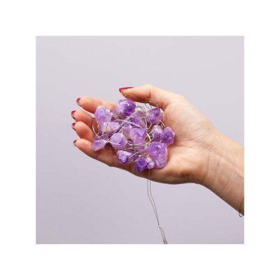 Andekvarts Ljusslinga Ametist