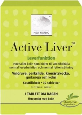 New Nordic Active Liver 30 tabletter