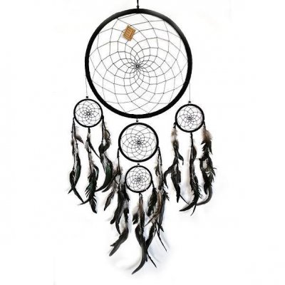 Drömfångare Svart 40 cm