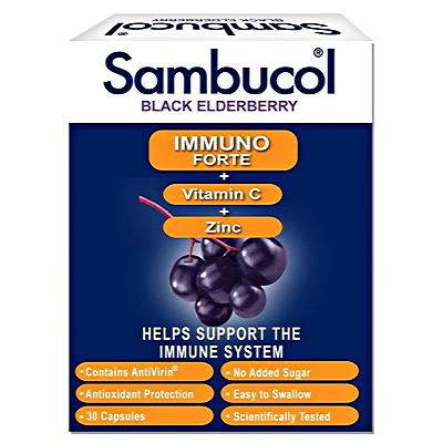 Sambucol Immuno Forte 30 Kapslar