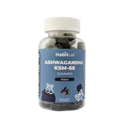 Habitual Ashwagandha Gummies Blåbär 60st
