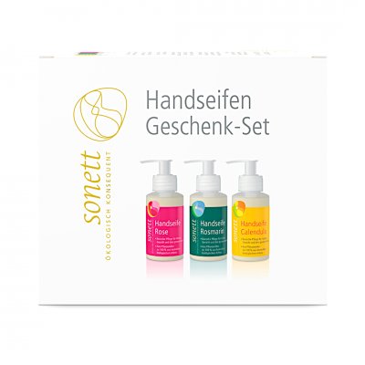 Sonett Flytande Tvål Set Tre Dofter 3st x 110ml