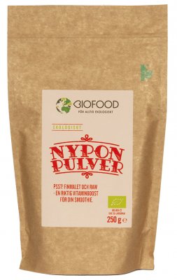 Biofood Nyponpulver Eko 250g