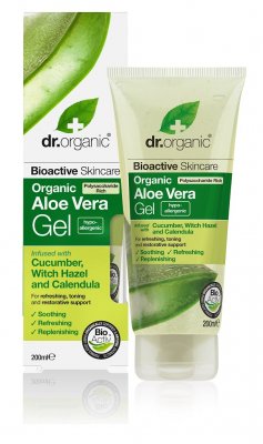 Dr.Organic Aloe Vera Gel & Gurka 200ml