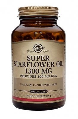 Solgar Super Starflower Oil 1300 mg 60 kapslar