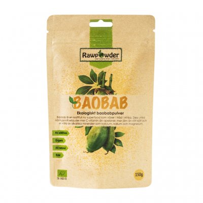 Rawpowder Baobabpulver 150g EKO