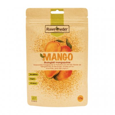 Rawpowder Mangopulver EKO 125 g