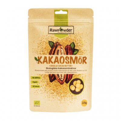 Rawpowder Kakaosmör EKO 225 g