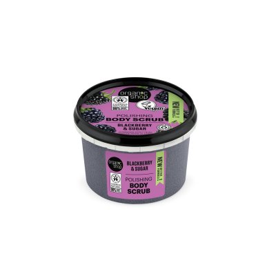 Organic Shop Kroppsskrubb Björnbär 250 ml