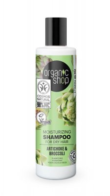 Organic Shop Schampo för torrt hår Broccoli 280 ml