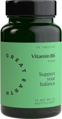 Great Earth Vitamin B6 60 tabletter