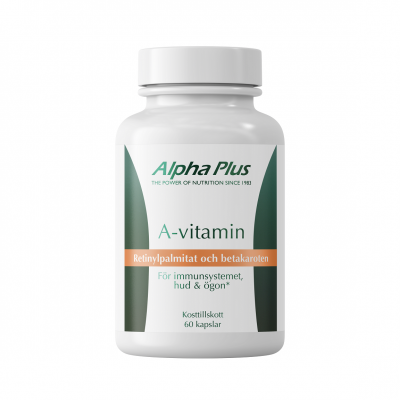 Alpha Plus A-vitamin 60 kapslar