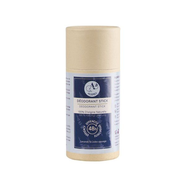 Alepeo Deoderant stick Lavendel cedre 50g