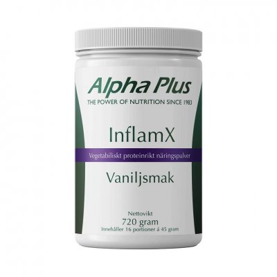Alpha Plus InflamX Vaniljsmak 720g
