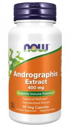 Now Foods Andrographis Extract 400 mg 90 kapslar
