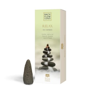 Fiore d'Oriente Backflow Incense Cones Relax
