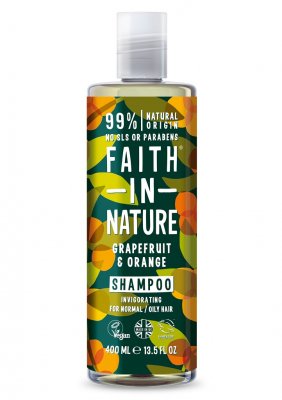 Faith in Nature Grapefrukt & Apelsin Schampo 400ml