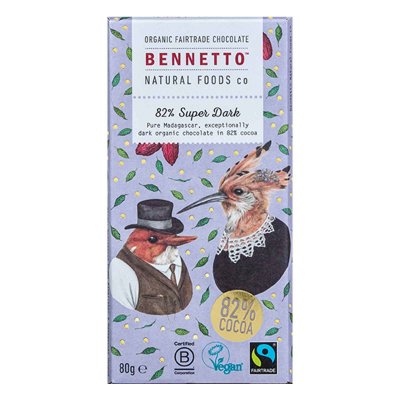 Bennetto 82 % Super Dark 80g