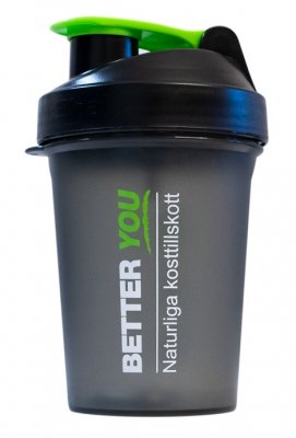 Better You S-Shaker 500ml Svart