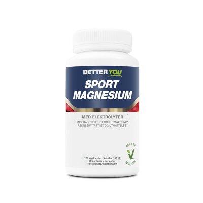 Better You Sportmagnesium 120 kapslar