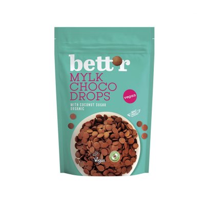 Bett'r Mylky chocolate drops 200g
