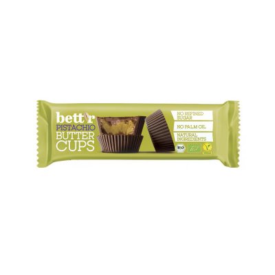 Bett'r Pistachio butter cups 39g