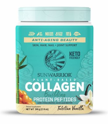 Sunwarrior Collagen Building Protein peptides Vanilj 500 g
