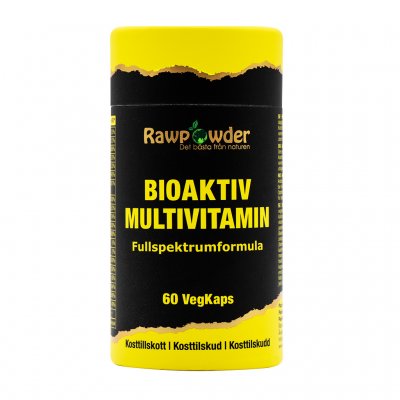 Rawpowder Bioaktiv Multivitamin 60 VegKaps