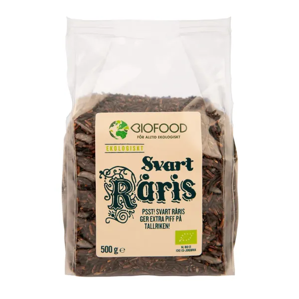 Biofood Råris Svart EKO 500 G