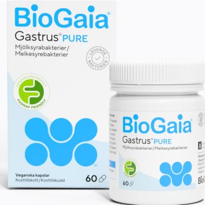 BioGaia Gastrus PURE 60 kapslar