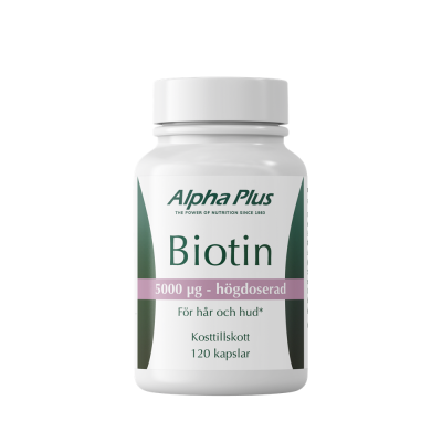 Alpha Plus Biotin 120 kapslar