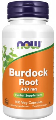 Now Foods Burdock Root 430 mg 100 vegcaps