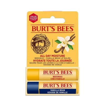 Burts Bees Lip Balm Duo Beeswax & Vanilla Bean