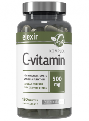 Elexir C-vitamin Komplex 500mg 120 tabletter