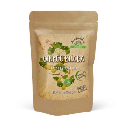 Rawfoodshop Ginkgo Biloba Extract 120mg 60 kapslar