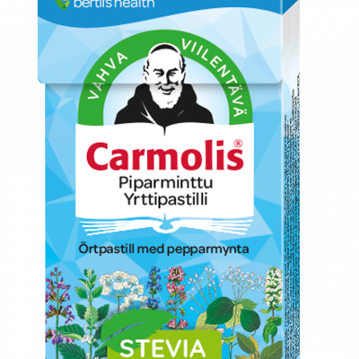 Carmolis Örtpastill Med Pepparmynta 45 g