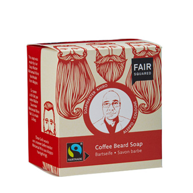 FAIR SQUARED Beard Soap Coffee 2 x 80 g