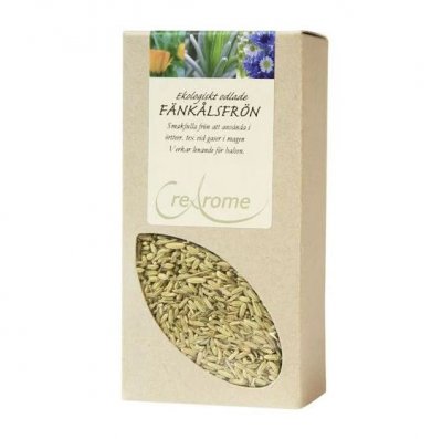 Crearome Fänkålsfrön Hela Eko 100 g