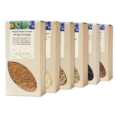 Crearome Steviablads Pulver Eko 100g