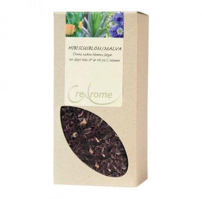 Crearome Hibiskusblom (malva) Eko 100g