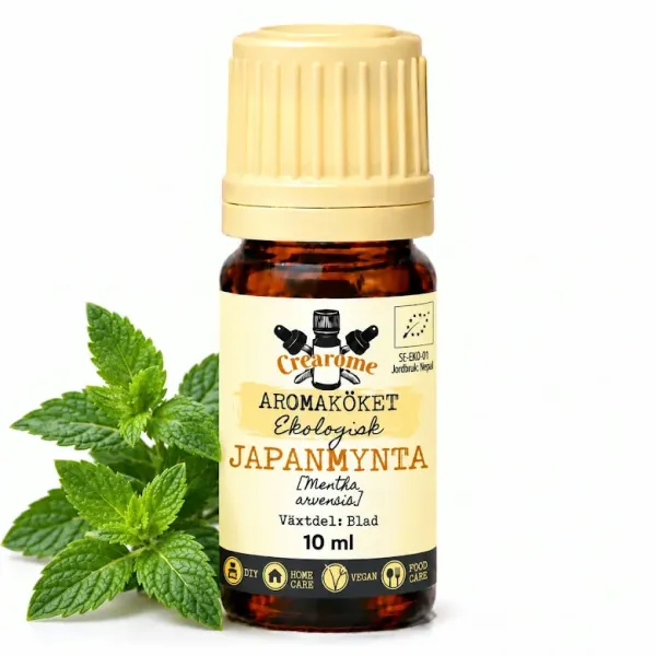 Crearome Japanmyntaolja EKO 10 ml