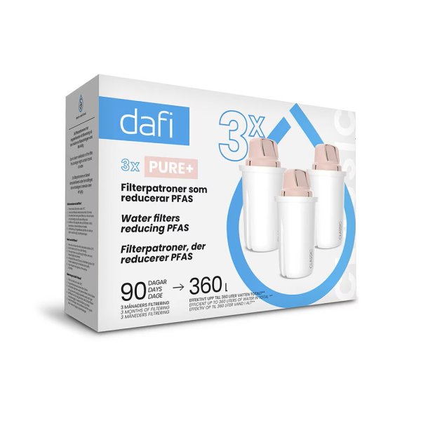 Dafi Filterpatron 3-pack Pure+