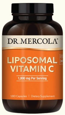 Dr. Mercola Liposomal Vitamin C 180 kapslar