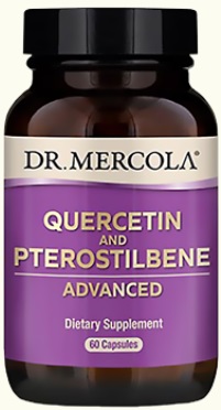 Dr. Mercola Quercetin och Pterostilben 60 kapslar