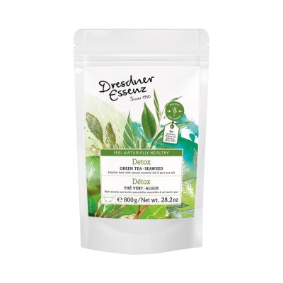 Dresdner Essenz Badsalt Detox Grönt Te & Sjögräs 800 g