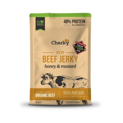 Cherky ECO Beef Jerky Honey & Mustard 30g