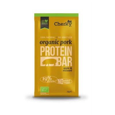 Cherky ECO Pork Bar Apple & Mustard 35g