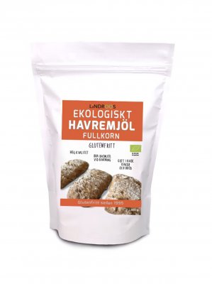 Lindroos Ekologiskt Havremjöl 600g