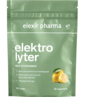 Elexir Elektrolyter Citron 150 g